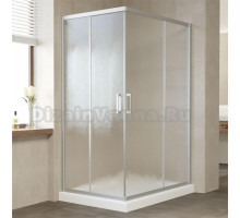 Душевой уголок Vegas Glass ZA-F 120*90 07 02 профиль матовый хром, стекло шиншилла