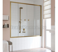 Шторка на ванну Vegas Glass Z2V 150 05 01 профиль бронза, стекло прозрачное