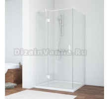 Душевой уголок Vegas Glass AFP-Fis 110*70 01 01 L профиль белый, стекло прозрачное
