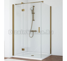 Душевой уголок Vegas Glass AFP-Fis 120*80 05 01 L профиль бронза, стекло прозрачное