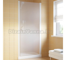 Душевая дверь в нишу Vegas Glass EP Lux 60 01 10 R профиль белый, стекло сатин