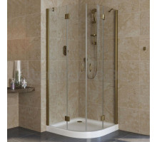Душевой уголок Vegas Glass AFS Lux 0090 05 01 профиль бронза, стекло прозрачное