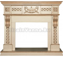Портал Royal Flame Corsica, слоновая кость с патиной, 128 см,для очагов Dioramic 28 LED FX и Jupiter FX New