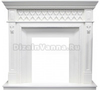 Портал Royal Flame Alexandria белый дуб