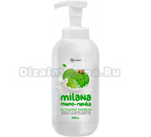 Жидкое мыло Grass Milana мыло-пенка, с дозатором, сливочно-фисташковое мороженое, 500 мл