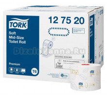 Туалетная бумага Tork Premium 127520 T6 (Блок: 27 рулонов)