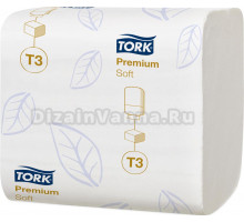 Туалетная бумага Tork Premium 114276 T3 (Блок: 30 уп. по 252 шт)