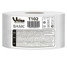 Туалетная бумага Veiro Professional Basic T102 (Блок: 12 рулонов)