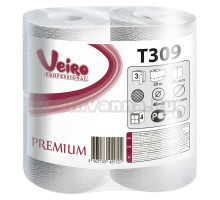 Туалетная бумага Veiro Professional Premium T309 (Блок: 6 уп. по 8 шт.)