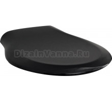 Крышка-сиденье ArtCeram Blend BLA006 черная, с микролифтом