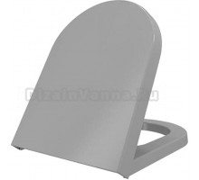 Крышка-сиденье Bocchi Taormina серая, с микролифтом