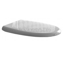 Крышка-сиденье Hidra Ceramica Loft LOZ white с микролифтом, петли хром