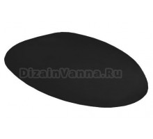 Крышка-сиденье Hidra Ceramica Tao TAZ black с микролифтом, петли хром