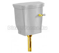 Механизм смыва и сливная труба Hidra Ceramica Ellade золото