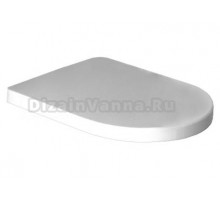 Крышка-сиденье Hidra Ceramica Gio GZ white с микролифтом, петли хром