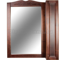 Зеркало-шкаф 1 Orange Классик 85 орех антикварный