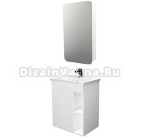 Мебель для ванной 1MarKa Nuvo 60П подвесная, белый глянец