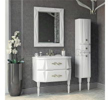 Комплект мебели для ванной комнаты Aima Design Brilliant 80 white