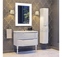 Комплект мебели для ванной комнаты Aima Design Crystal 90 white