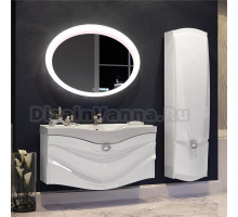 Комплект мебели для ванной комнаты Aima Design Eclipse 110 white