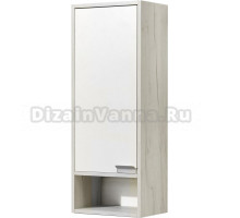 Шкаф Акватон Флай L, дуб крафт, белый