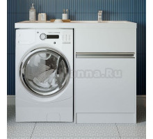 Тумба с раковиной Акватон Лондри 60 R, под стиральную машину