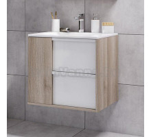 Тумба с раковиной Акватон Бостон 60 дуб эврика