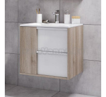 Тумба с раковиной Акватон Бостон 75 дуб эврика