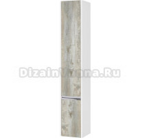 Шкаф-пенал Акватон Капри L, бетон пайн