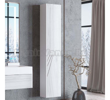 Шкаф-пенал Акватон Сакура R, ольха наварра, белый