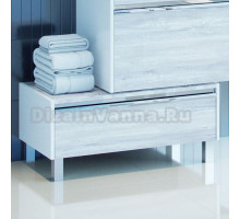 Тумба Акватон Капри 80 бетон пайн