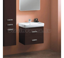 Тумба с раковиной Акватон Америна 60 темно-коричневая