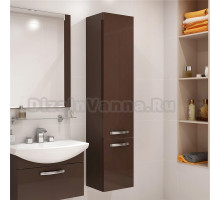 Шкаф-пенал Акватон Ария темно-коричневый