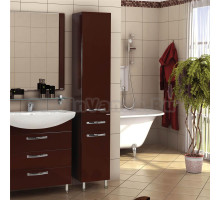 Шкаф-пенал Акватон Ария Н темно-коричневый