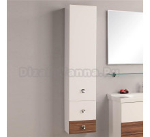 Шкаф-пенал Акватон Стамбул эбони темный