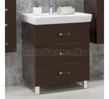 Тумба с раковиной Акватон Америна М 70 темно-коричневая