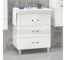 Тумба с раковиной Акватон Америна М 70 белая