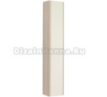 Шкаф-пенал Акватон Йорк белый/ясень фабрик