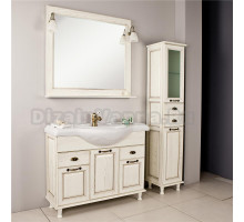 Мебель для ванной Акватон Жерона 105 белое золото