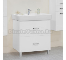 Тумба с раковиной Акватон Америна Н 80 белая