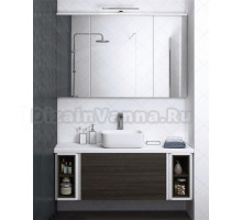 Мебель для ванной AQUATON Брук 120 (20+80+20) дуб феррара