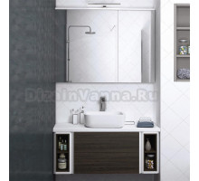 Мебель для ванной AQUATON Брук 100 (20+60+20) дуб феррара