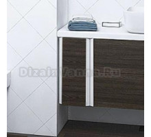 Шкаф AQUATON Брук 20 под столешницу, дуб феррара, с бутылочницей