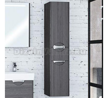 Шкаф-пенал Акватон Сильва L дуб макиато, с бельевой корзиной