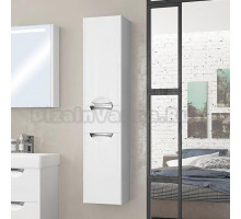 Шкаф-пенал Акватон Сильва L дуб полярный, с бельевой корзиной