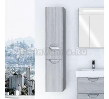 Шкаф-пенал Акватон Сильва L дуб фьорд, с бельевой корзиной