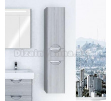 Шкаф-пенал Акватон Сильва R дуб фьорд, с бельевой корзиной