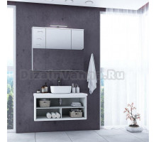 Мебель для ванной Акватон Брук 100 открытая, дуб латте