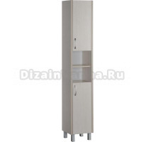 Шкаф-пенал Aquanet Донна беленый дуб