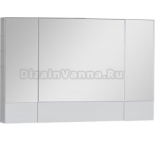 Зеркало-шкаф Aquanet Нота 100 камерино белый